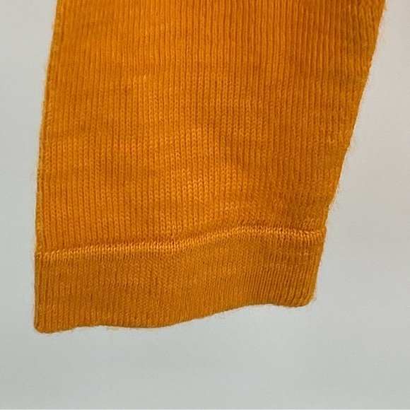 Nike Golf S Sunset Gold Wool Blend Eyelet V Neck Sweater - Picture 4 of 9